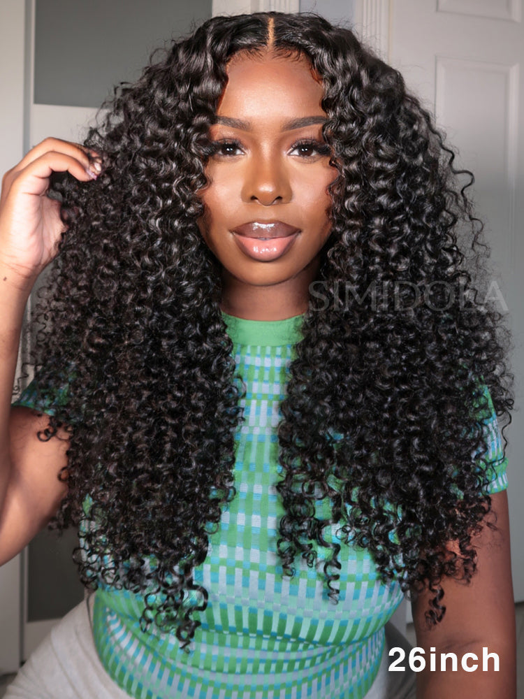 @shesyourfave Same 26inch Pre-Plucked Simidola Wear & Go Glueless 4x6 HD Lace Kinky Curly Wig