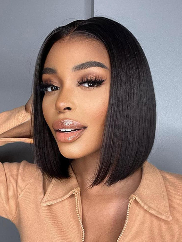 Simidola 5x5 Lace Straight Hair Bob Wig