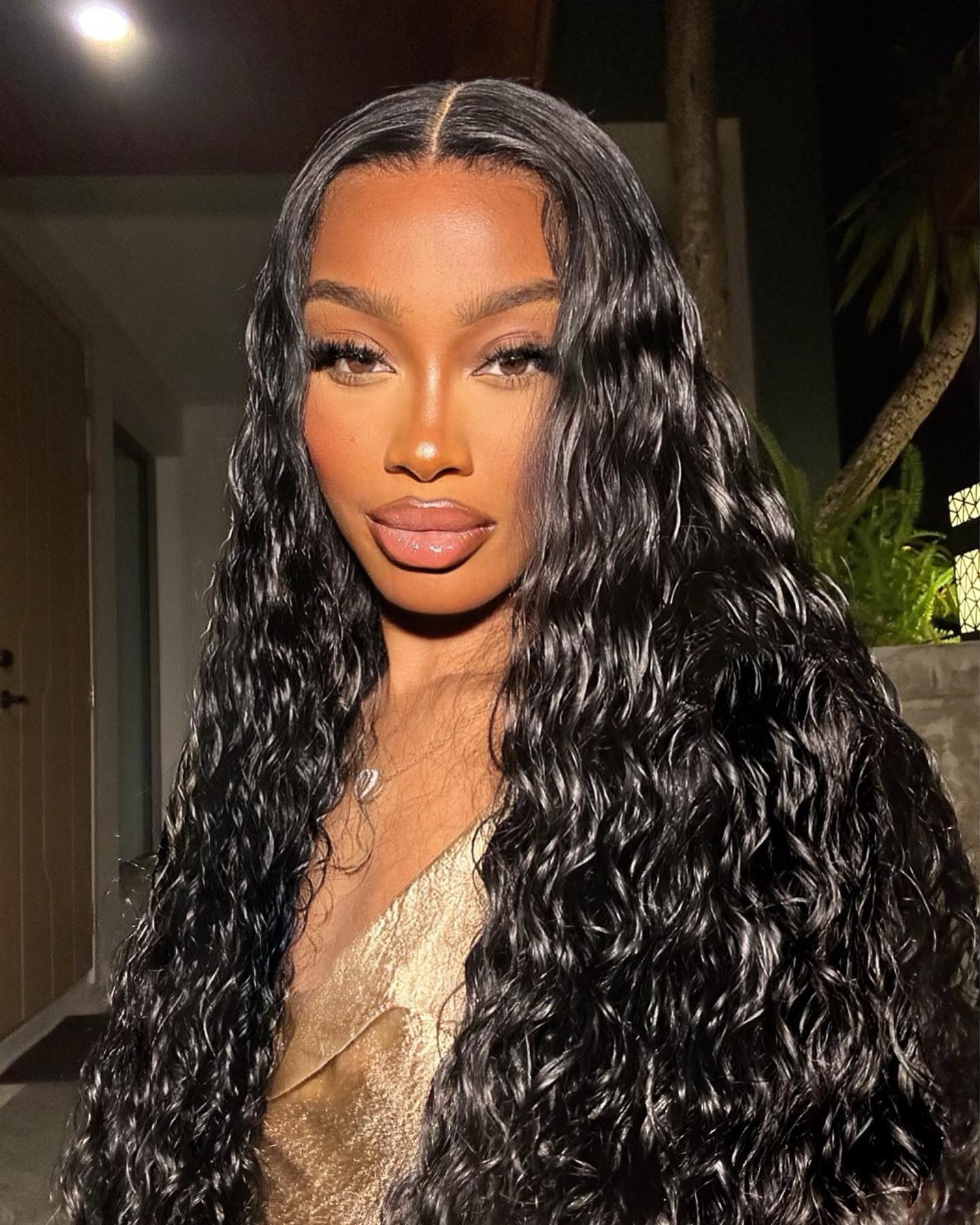 Simidola Pre Bleached Knots 13x4 Invisible HD Lace Water Wave Wig
