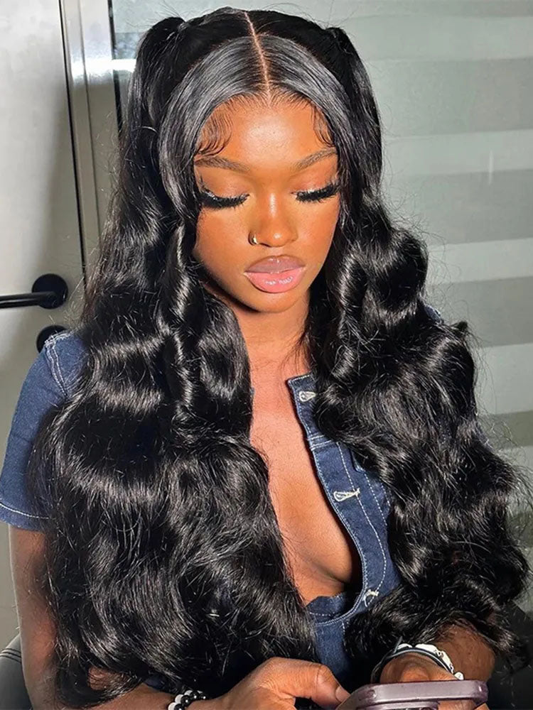 Simidola 13x6 HD Lace Body Wave 250% Density Human Hair Wig
