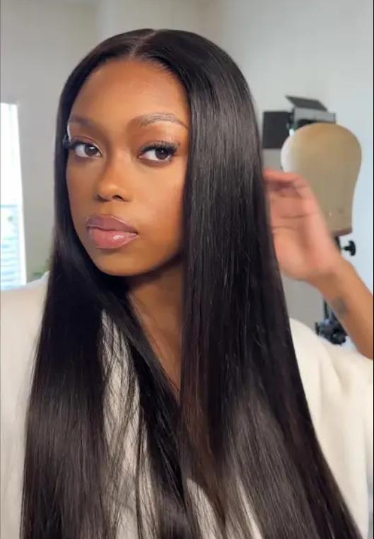 @ashantellstory Same 24inch Wear Go 4x6 Straight Hair Wig