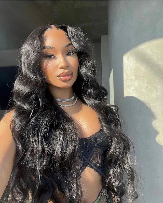 Simidola 13x6 HD Lace Body Wave 250% Density Human Hair Wig