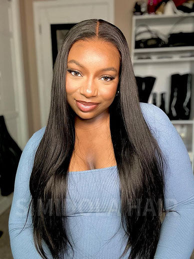 @niquethegoof Same 24 inch M-CAP Wear Go 9x6 HD Lace Straight Hair Wig