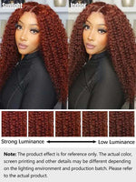 Pre-Plucked | Simidola Reddish Brown Wear Go 4x6 Lace Kinky Curly Wig