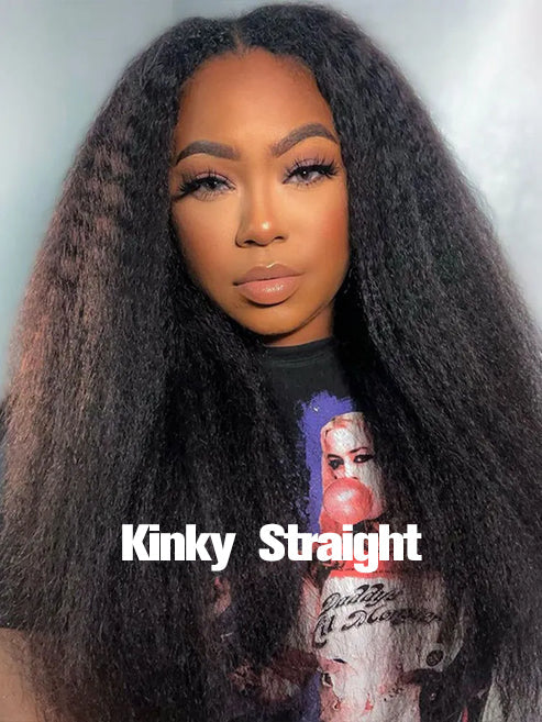 Simidola M-CAP Wear Go 9x6 HD Lace Pre Bleached Tiny Knots Kinky Straight Glueless Wig