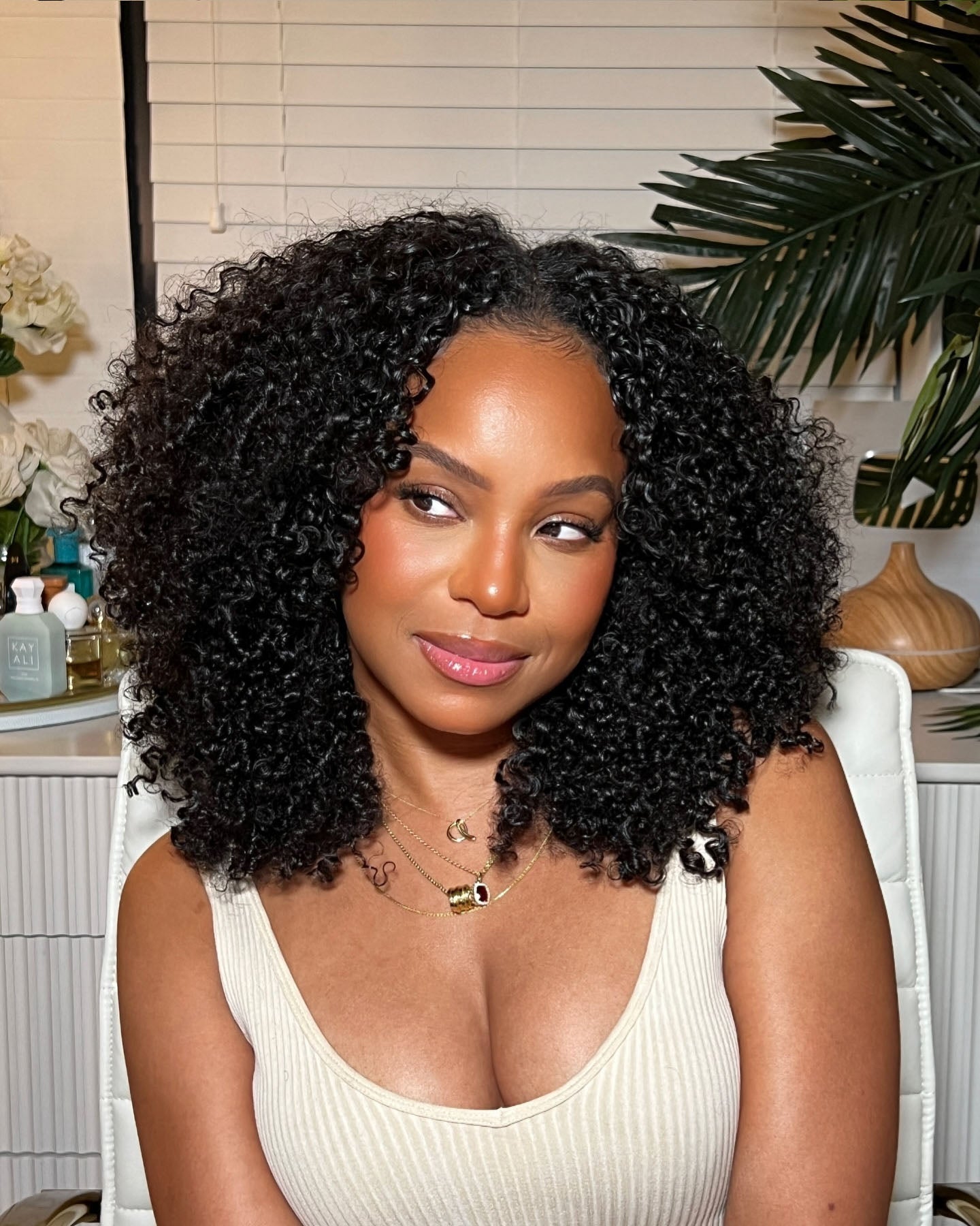 Simidola Pre-bleached 7x5 Pre-cut Pre-plucked Kinky Curly Bob Wig Wear Go Glueless Wig With Drawstring