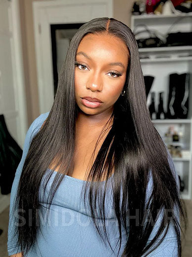 @niquethegoof Same 24 inch M-CAP Wear Go 9x6 HD Lace Straight Hair Wig