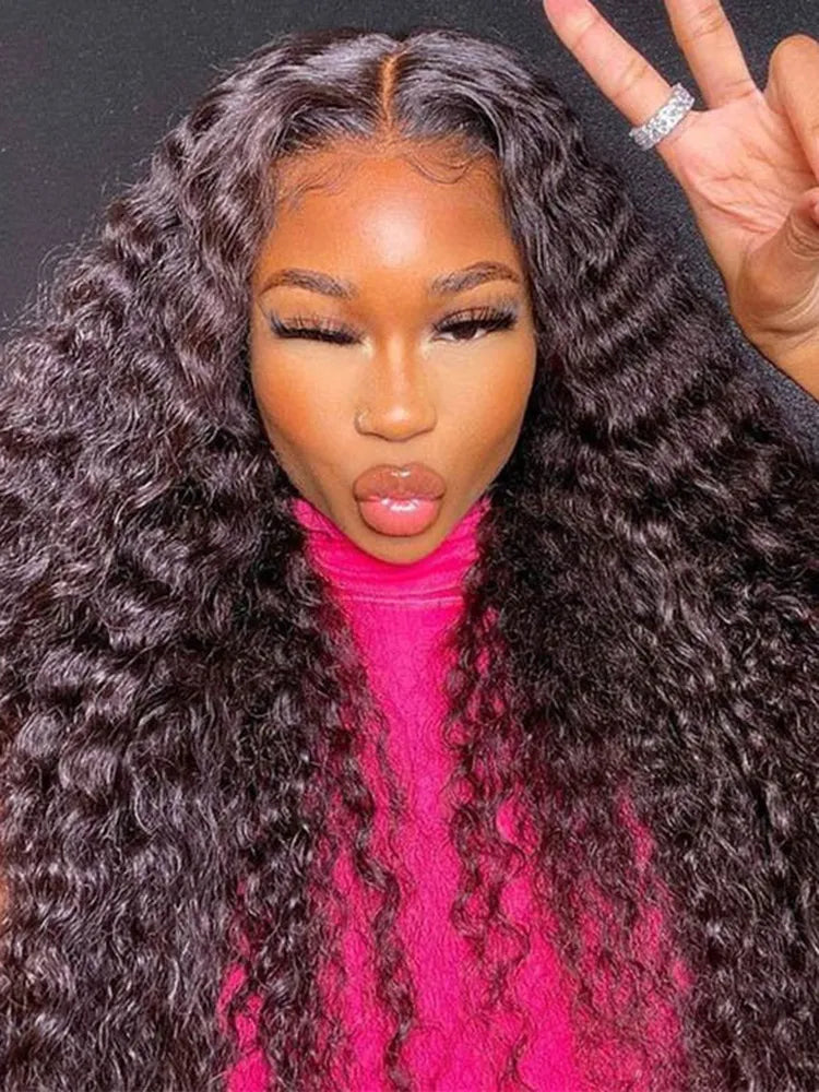 Simidola Pre Bleached Knots 13x4 Invisible HD Lace Water Wave Wig