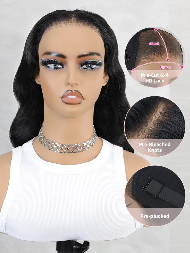@anneaudrey1 Same 26 Inch Wear Go 4x6 HD Lace Body Wave Wig