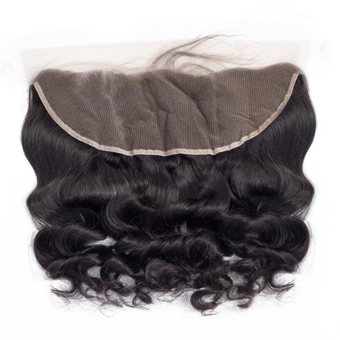 Simidola 3Pcs Loose Wave Bundles with 13x4 Frontal 10A Grade 100% Human Virgin Hair