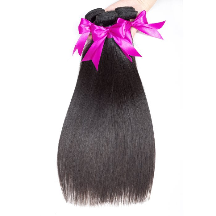 Simidola 4Pcs 10A Straight Best Virgin Human Hair Bundles