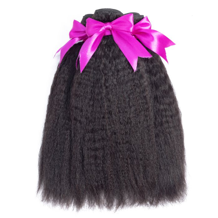 Simidola 3Pcs 10A Kinky Straight Best Virgin Human Hair Bundles