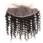Simidola 1Pc Deep Wave Pre Plucked Lace Frontal
