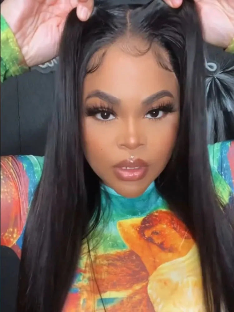 @lagotthejuice Same 24 Inch Wear & Go Glueless 4x6 HD Lace Straight Hair Wig