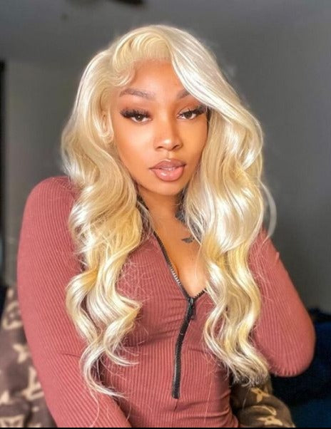 Simidola 613 Blonde Body Wave Human Hair Wig
