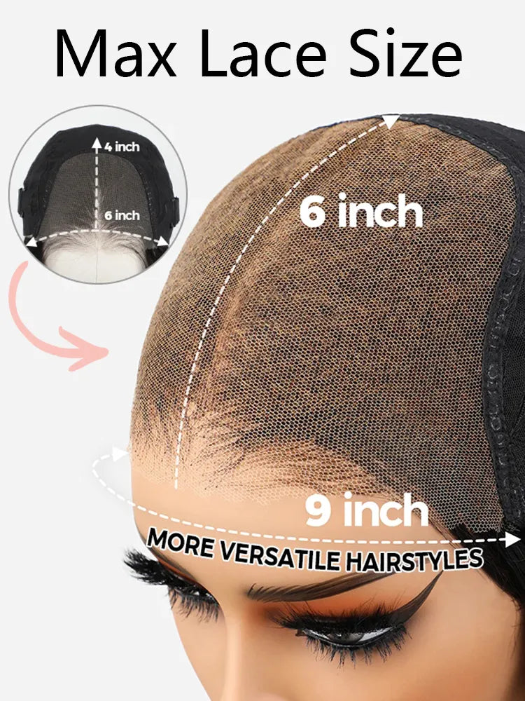 @crownmecutie Same 24 inch M-CAP Wear Go 9x6 HD Lace Straight Hair Wig