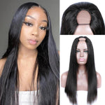 Simidola Glueless U Part Straight Hair Wig