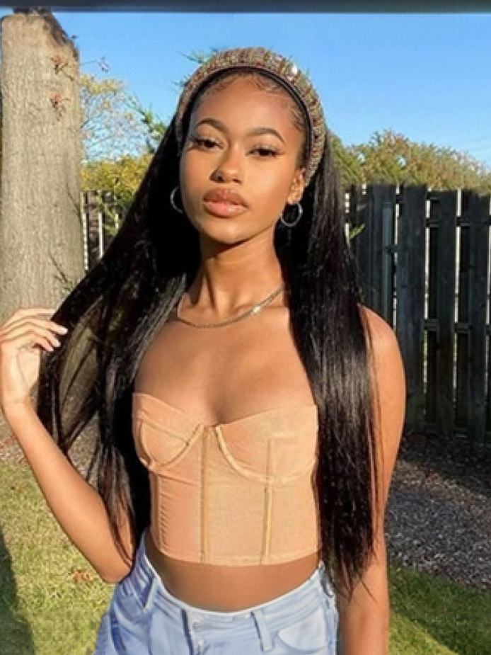 Simidola Glueless Straight Hair Headband Wig