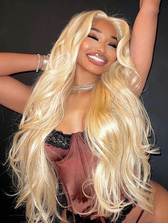 Simidola 613 Blonde Body Wave Human Hair Wig