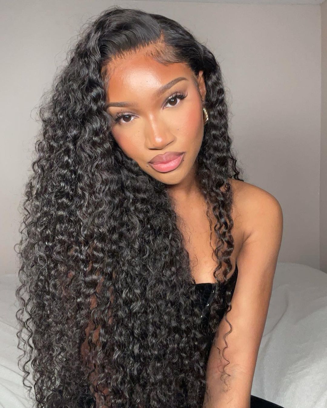 Simidola Pre Bleached Knots 13x4 Invisible HD Lace Water Wave Wig