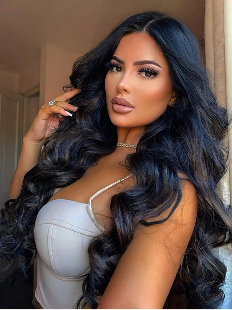 Simidola Pre Bleached Knots 13x4 Invisible HD Lace Body Wave Wig