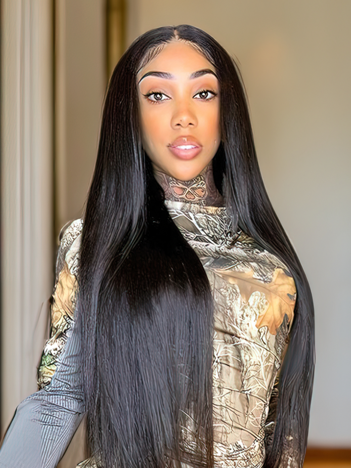 Simidola U Part Brazilian Hair Straight Hair Wig