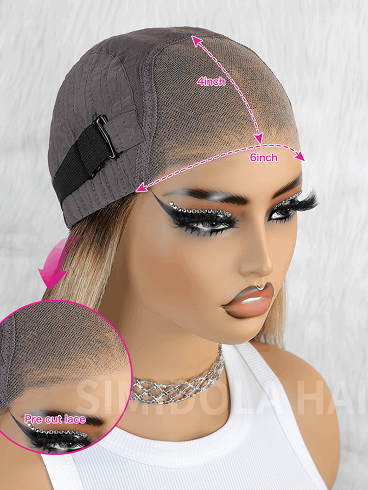 @jennycitizen Same 22 Inch Highlight Brown Wear Go 4x6 Straight Hair Wig