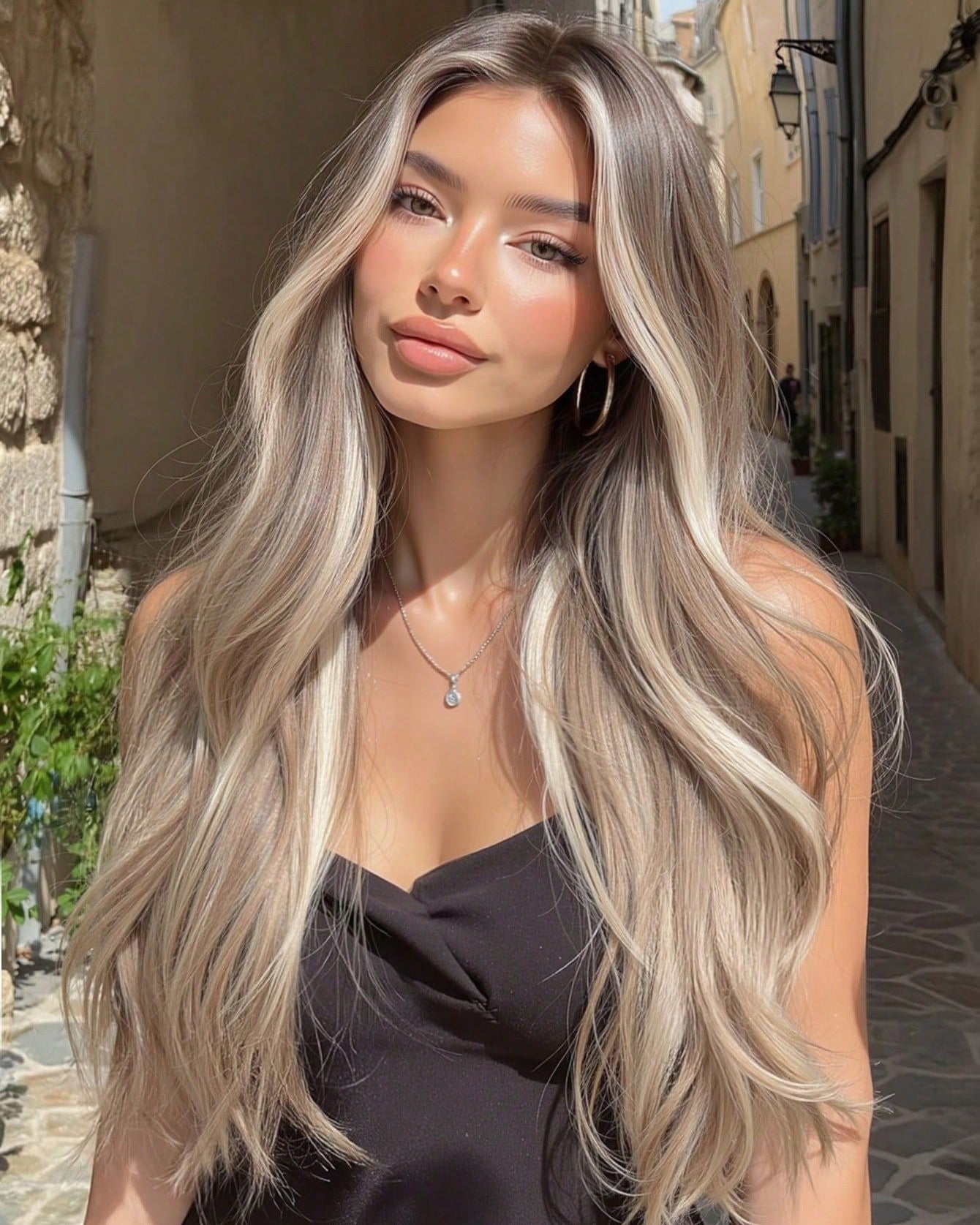 Simidola P18/613 Ash Blonde Highlight Color 7x5 Lace Body Wave Wear Go Glueless Wig Pre Plucked Natural Hairline