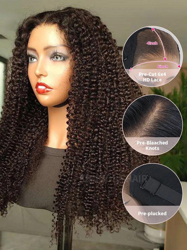 Limited Flash Sale | Simidola Wear & Go Glueless 4x6 Kinky Curly Hair Wig