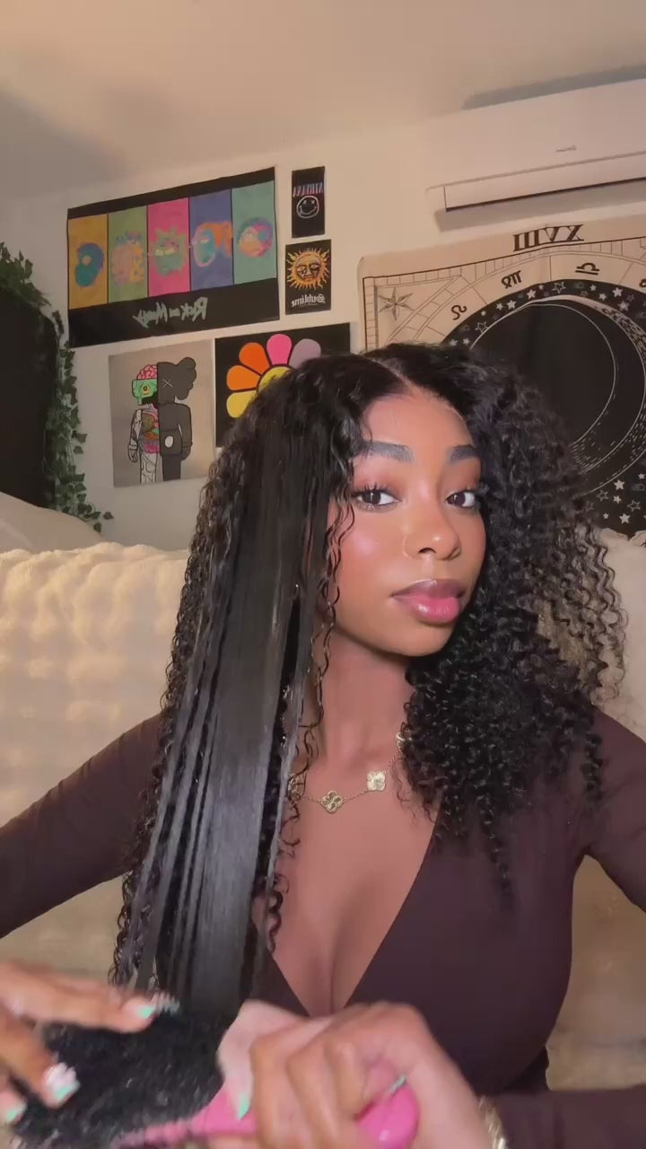 Simidola M-CAP Wear Go 9x6 HD Lace Pre Bleached Tiny Knots Kinky Curly Glueless Wig