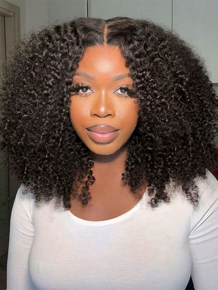 Simidola M-CAP Wear Go 9x6 HD Lace Pre Bleached Tiny Knots Afro Curly Glueless Wig