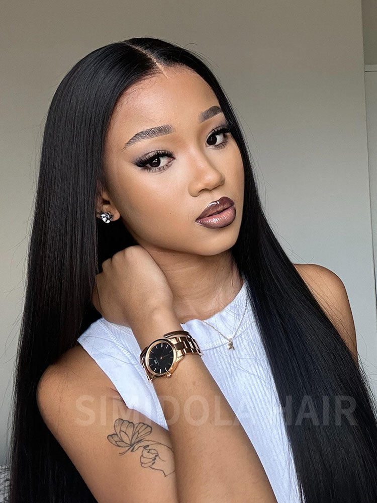 @luyanda_dando Same 24 inch M-CAP Wear Go 9x6 HD Lace Pre Bleached Straight Hair Wig