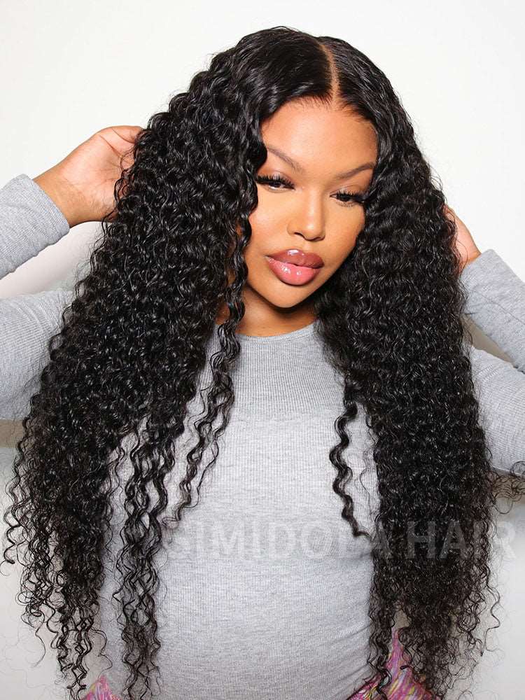 @kaayladeee Same 28Inch Wear Go 4x6 HD Lace Water Wave Wig